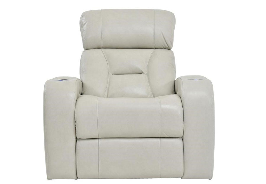 Synergy Luxe Transformer Cream Dual Power Leather Match Recliner